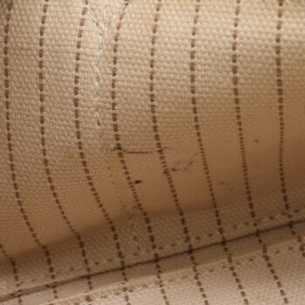 Burberry Leather Canvas Tote Bag Shoulder Handbag - Picture 8 of 9